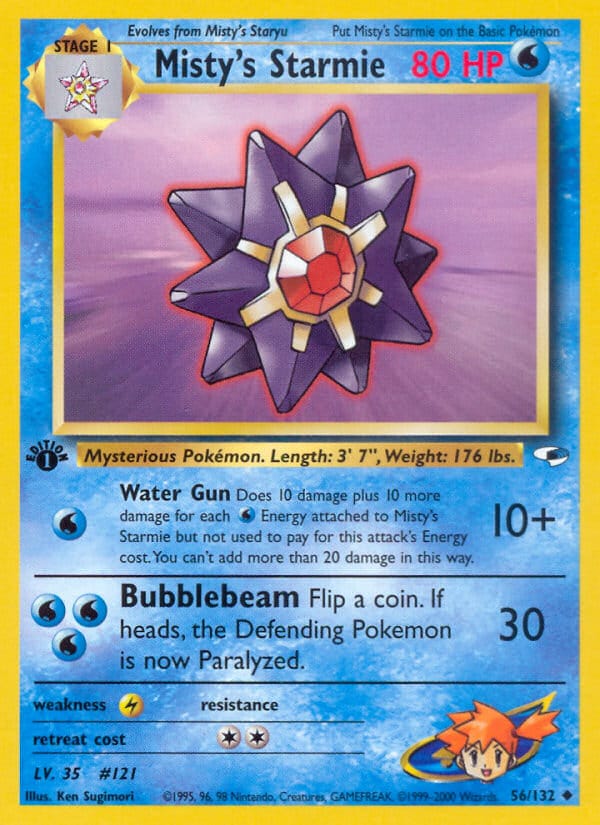 Misty's Starmie 056/132