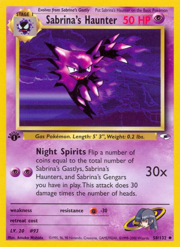 Sabrina's Haunter 058/132