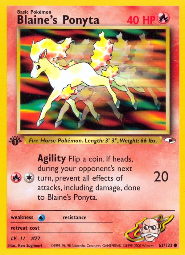 Blaine's Ponyta 063/132