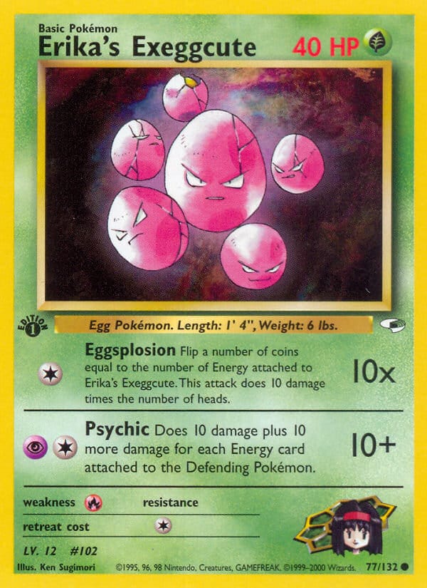 Erika's Exeggcute 077/132