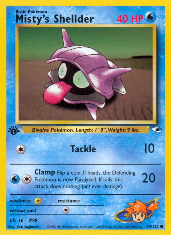 Misty's Shellder 089/132
