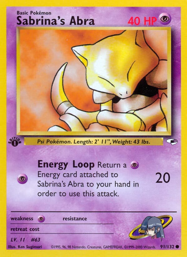 Sabrina's Abra 091/132