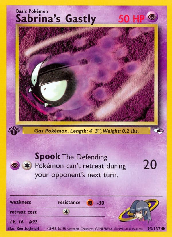 Sabrina's Gastly 093/132