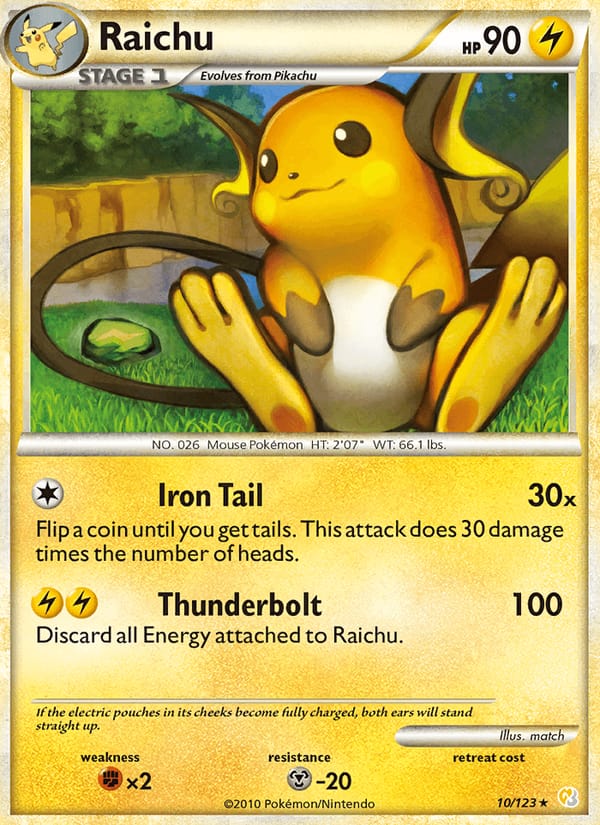 Raichu 010/123