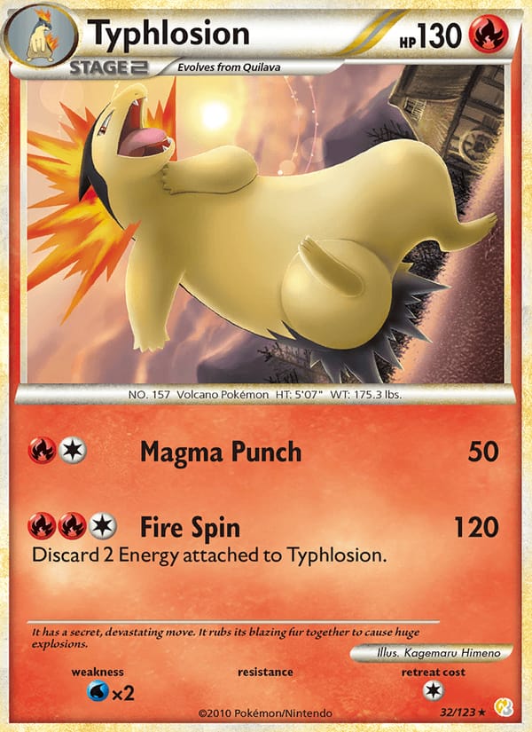 Typhlosion 032/123