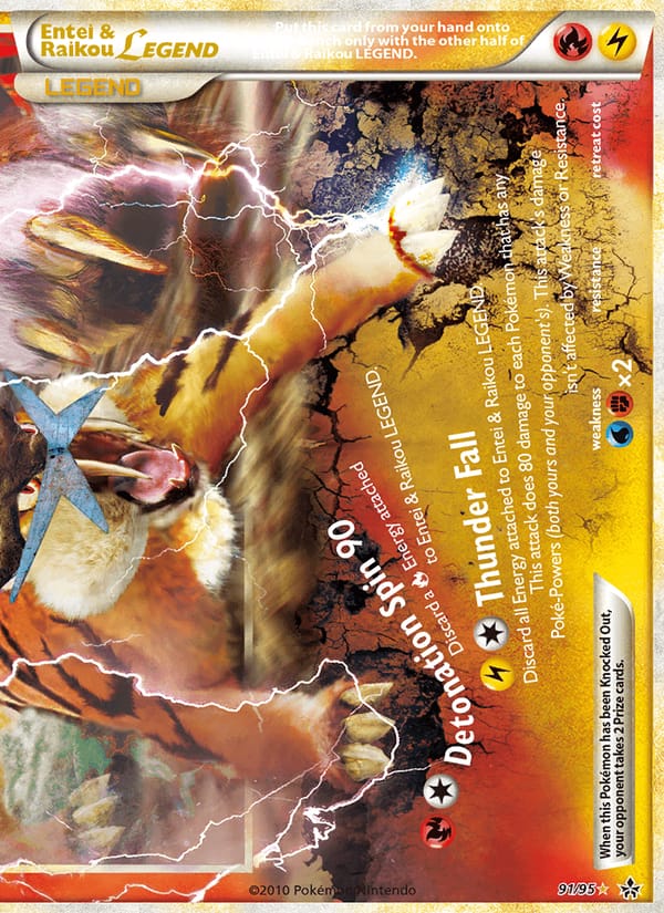 Entei & Raikou LEGEND 091/095
