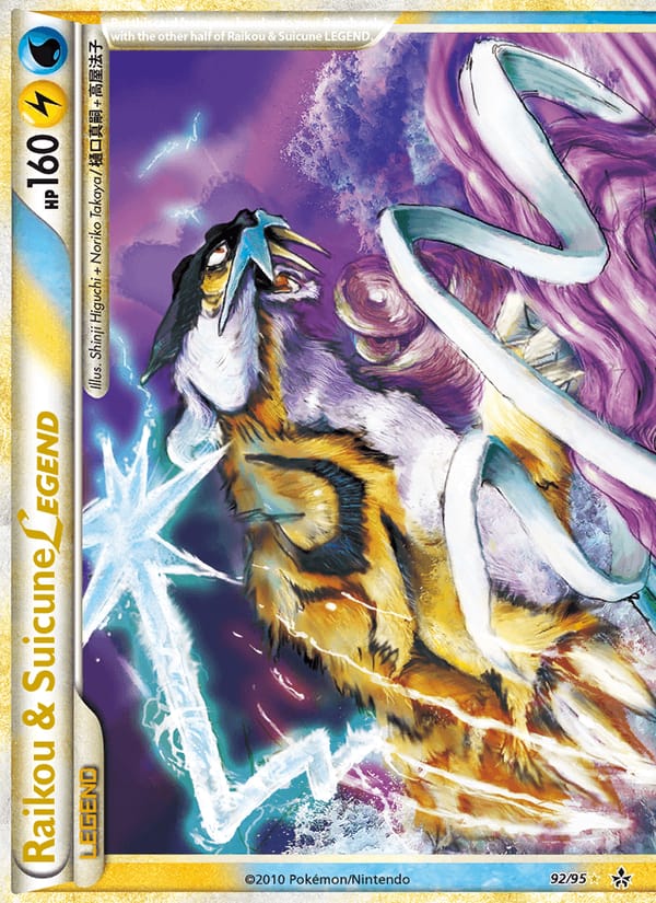 Raikou & Suicune LEGEND 092/095