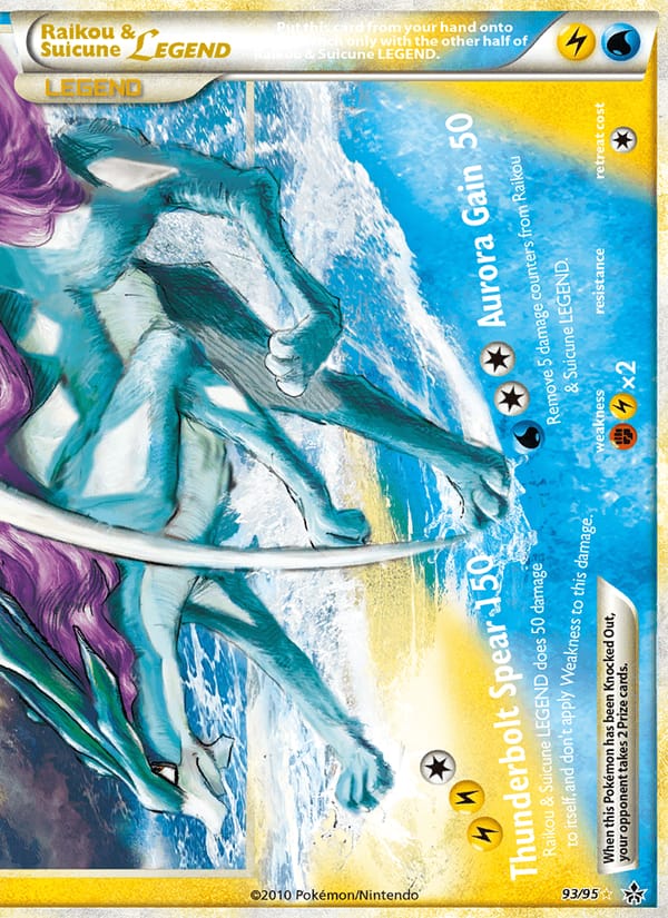 Raikou & Suicune LEGEND 093/095