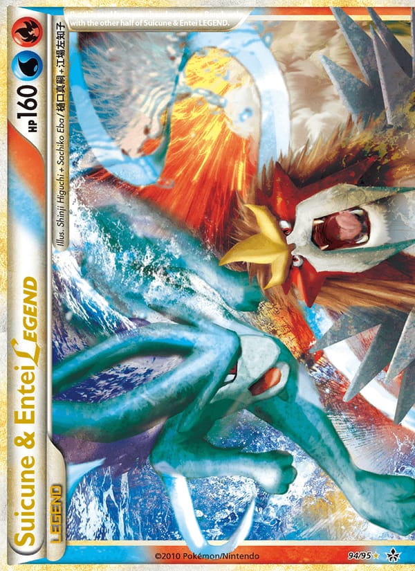 Suicune & Entei LEGEND 094/095