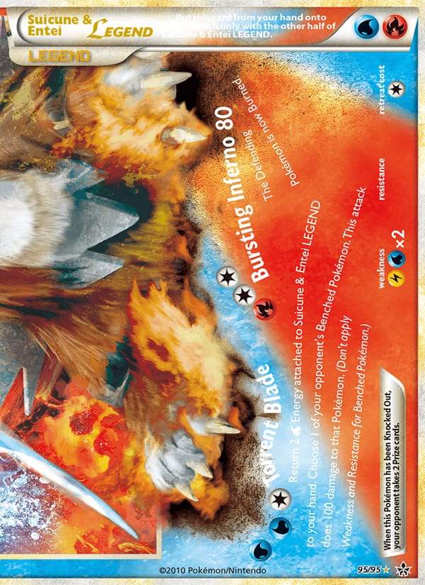 Suicune & Entei LEGEND 095/095