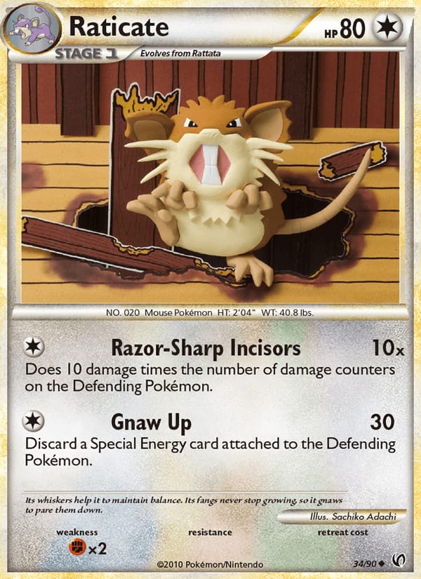 Raticate 034/090