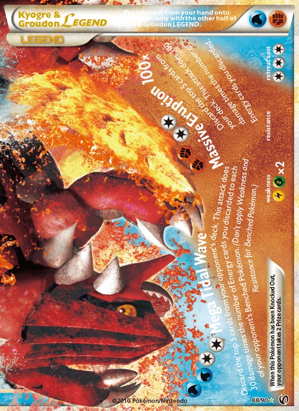 Kyogre & Groudon LEGEND 088/090