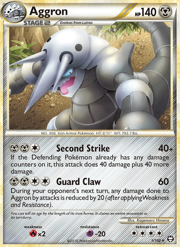 Aggron 001/102