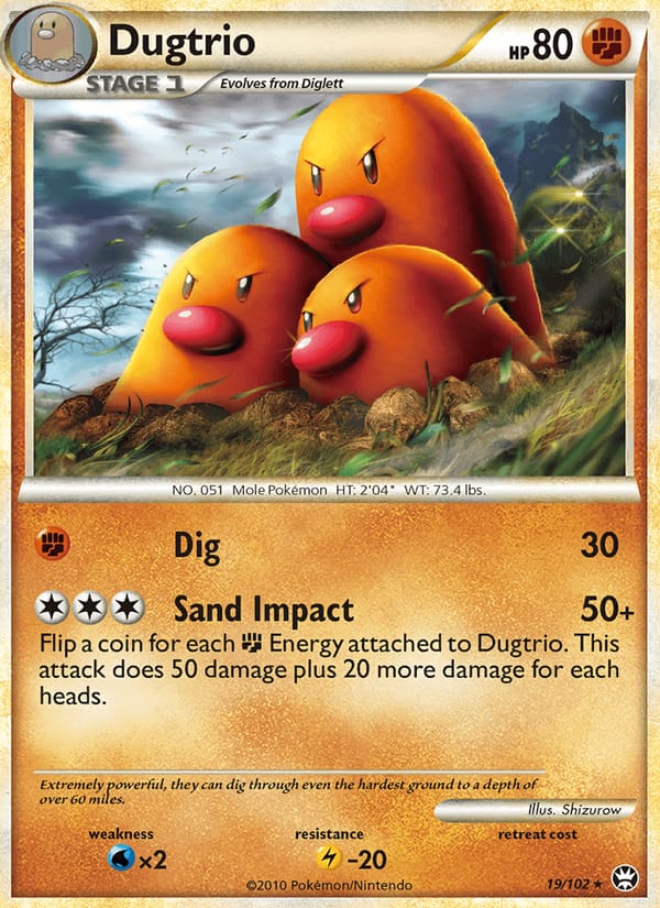 Dugtrio 019/102