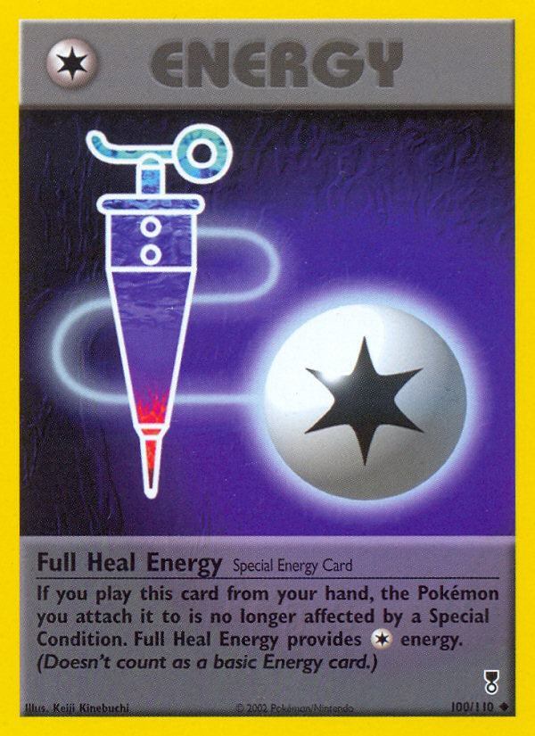 Full Heal Energy Pokémon TCG Card