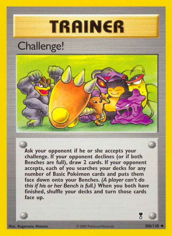 Challenge! Pokémon TCG Card