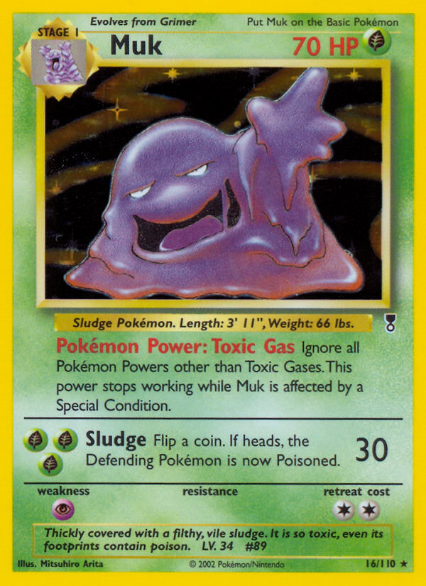 Muk card art from Legendary Collection by Mitsuhiro Arita
