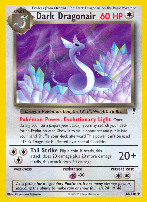 Dark Dragonair Reverse Holo PSA 10
