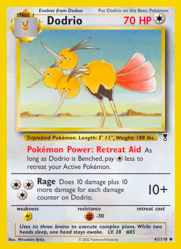 Dodrio Pokémon TCG Card