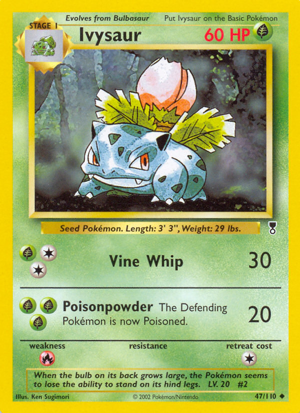Ivysaur Pokémon TCG Card