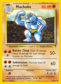 Machoke from Legendary Collection