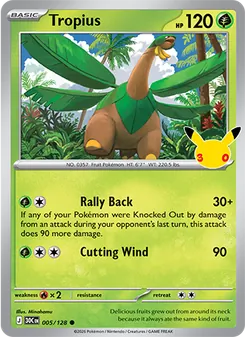 Tropius — 30th Celebration 005