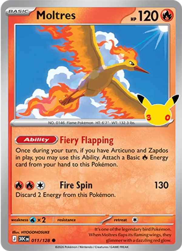 Moltres — 30th Celebration 011