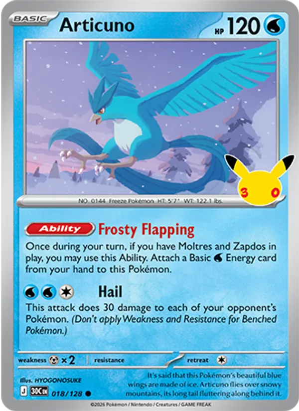Articuno — 30th Celebration 018