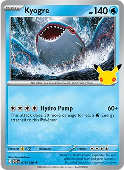 Kyogre — 30th Celebration 019