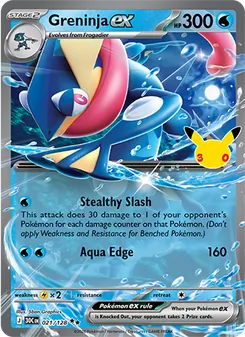Greninja ex — 30th Celebration 021