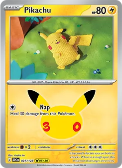 Pikachu — 30th Celebration 027