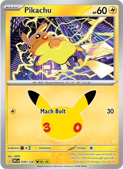 Pikachu — 30th Celebration 030