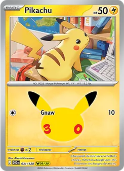 Pikachu — 30th Celebration 031
