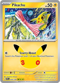 Pikachu — 30th Celebration 032