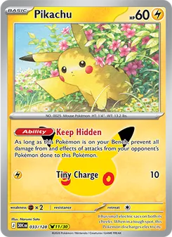 Pikachu — 30th Celebration 033