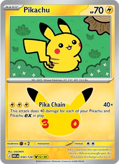 Pikachu — 30th Celebration 034