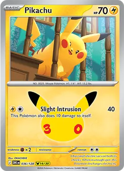 Pikachu — 30th Celebration 036