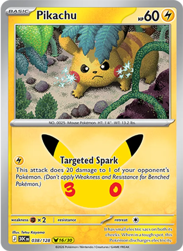 Pikachu — 30th Celebration 038