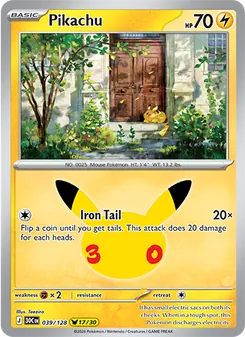 Pikachu — 30th Celebration 039