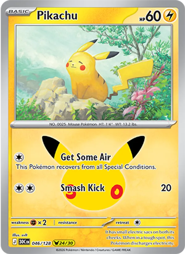 Pikachu — 30th Celebration 046