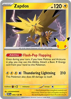 Zapdos — 30th Celebration 055