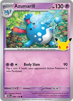 Azumarill — 30th Celebration 068