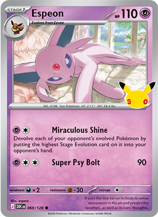 Espeon — 30th Celebration 069