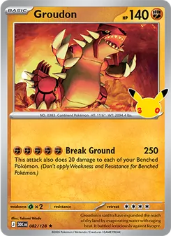 Groudon — 30th Celebration 082