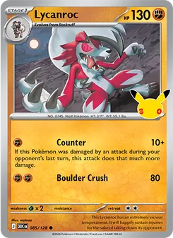 Lycanroc — 30th Celebration 085