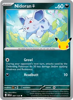 Nidoran♀ — 30th Celebration 087