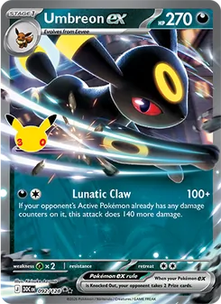 Umbreon ex — 30th Celebration 092