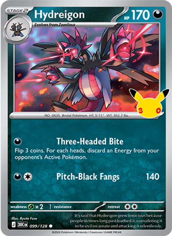 Hydreigon — 30th Celebration 099