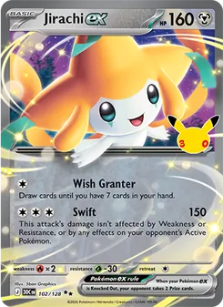 Jirachi ex — 30th Celebration 102