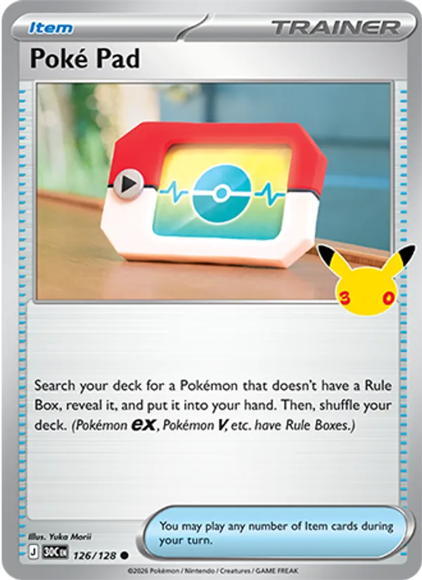 Poké Pad — 30th Celebration 126